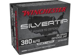 WINCHESTER Ammunition 380 AUTO SILVERTIP HP 85 gr