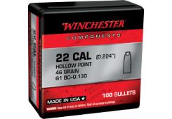 WINCHESTER BULLETS 22 HORNET 46 GR HP BUL RETAIL