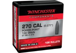 WINCHESTER BULLETS 270 WIN PP 130 GR