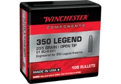 WINCHESTER BULLETS 350 LEGEND 255 GR FB OPEN TIP