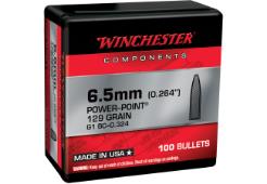 WINCHESTER BULLETS 6.5 CM 129 GR PP RETAIL
