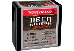 WINCHESTER BULLETS 6MM DEER SEASON XP 95 gr