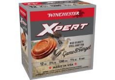 WINCHESTER Ammunition 12 Gauge 2-3/4" #6 XPERT HV STEEL GAME 1-1/8 OZ
