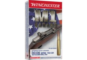 WINCHESTER AMMO 30-06 SPRG M2 FMJ-FB LIMITED EDITION 150 GR