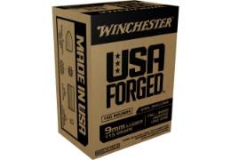 WINCHESTER AMMO 9MM USA FORGED STEEL FMJ 115 GR - 150 ROUNDS