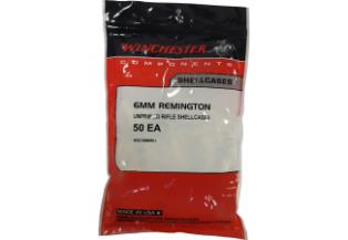 WINCHESTER SHELLCASES 6MM REM