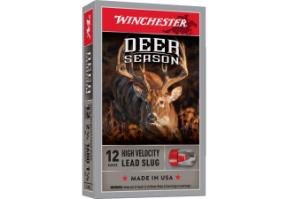 WINCHESTER Ammunition 12 Gauge 2-3/4" DEER SEASON RIFLED SLUG 1-1/8OZ