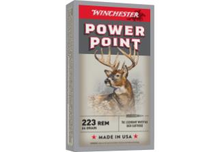 WINCHESTER Ammunition 223 REM POWER-POINT 64 gr