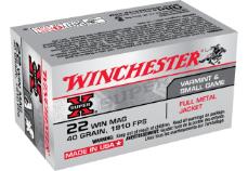 WINCHESTER Ammunition 22 WMR SUPER-X FMJ 40 gr