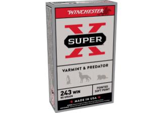 WINCHESTER Ammunition 243 WIN SUPER-X VARMINT JSP 80 gr