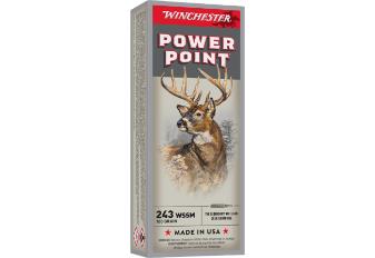 WINCHESTER Ammunition 243 WSSM POWER-POINT 100 gr