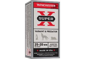 WINCHESTER Ammunition 25-20 WIN SUPER-X VARMINT JSP 86 gr