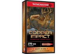 WINCHESTER Ammunition 270 WIN COPPER IMPACT 130 gr LEAD FREE