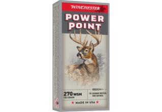 WINCHESTER Ammunition 270 WSM POWER-POINT 150 gr
