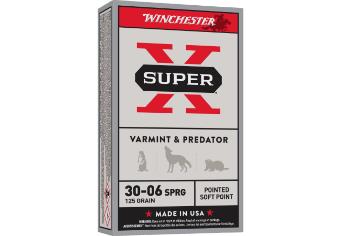 WINCHESTER Ammunition 30-06 SPRG SUPER-X VARMINT JSP 125 gr