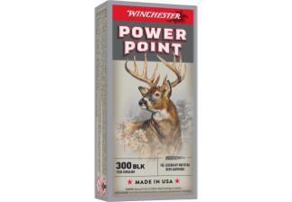 WINCHESTER Ammunition 300 BLACKOUT POWER-POINT PSP 150 gr