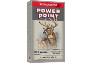 WINCHESTER Ammunition 303 BRITISH POWER-POINT 180 gr