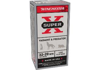 WINCHESTER Ammunition 32-20 WIN SUPER-X VARMINT LEAD 100 gr
