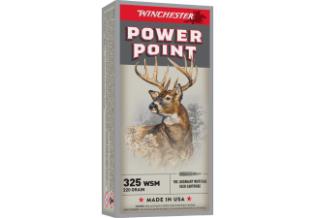 WINCHESTER Ammunition 325 WSM POWER-POINT 220 gr