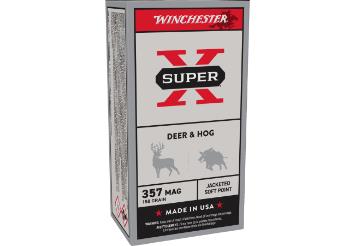 WINCHESTER Ammunition 357 MAG SUPER-X PERSONAL PROT JSP 158GR