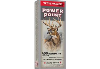 WINCHESTER Ammunition 450 BUSHMASTER POWER-POINT 260 gr