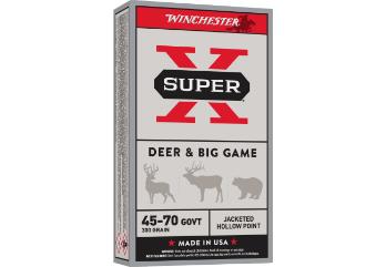 WINCHESTER Ammunition 45-70 GOVT SUPER-X DEER JHP 300 gr