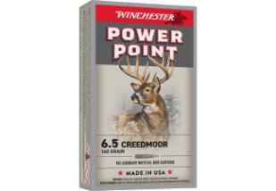 WINCHESTER Ammunition 6.5 CREEDMOOR 140 gr POWER-POINT SX
