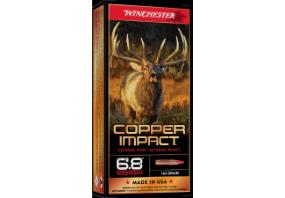 WINCHESTER Ammunition 6.8 WESTERN COPPER IMPACT 162 gr LEAD FREE