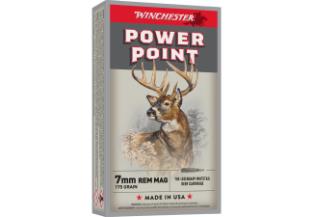 WINCHESTER Ammunition 7MM REM MAG POWER-POINT 175 gr