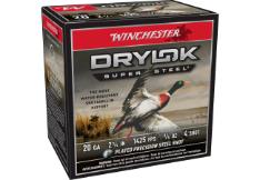 WINCHESTER Ammunition 20 Gauge 2-3/4" #4 DRYLOK STEEL MAGNUM 3/4 OZ