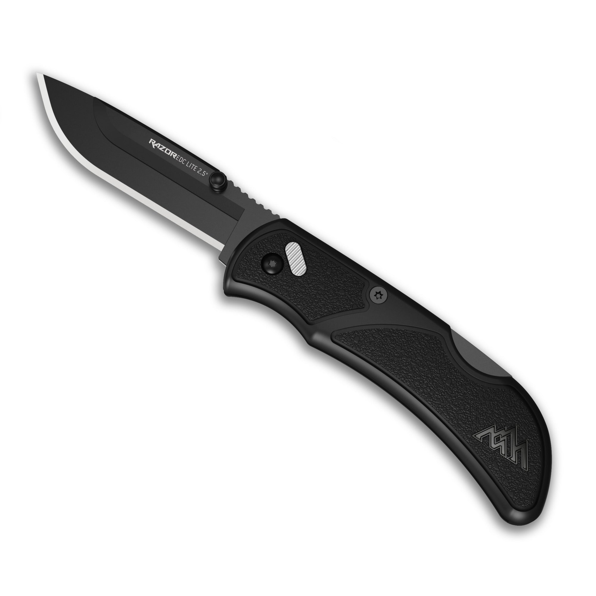 Outdoor Edge RCK25-2C RazorEDC Lite Black, 2" Black Blade