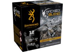 Browning Wicked Blend Waterfowl Ammunition - 12 Gauge 3 in — 1-1/4 oz #2 & #4 Bismuth