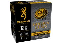 BROWNING AMMO 12 GA 2-3/4" #8 GOLDEN CLAYS 1-1/8 OZ