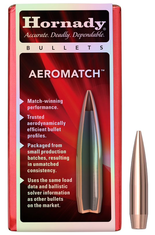 Hornady .308 DIA 175GR HPBT (1-12") AEROMATCH product image