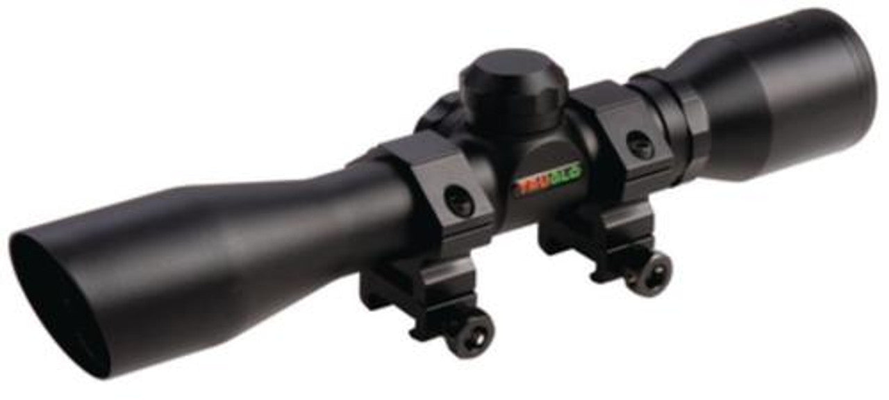4X32MM COMPACT SHOTGUN SCOPE DIAMOND RETICLE W WEAVER STYLE