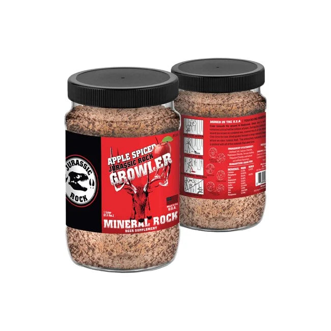 Jurassic Rock JR2A 2.5 Lb Growler 1 Qt  Apple Spiced Crushed Mineral Rock