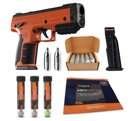 Byrna TB68500ORNKINETIC LE Kinetic Bundle Orange