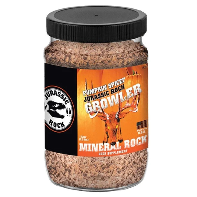 Jurassic Rock JR2P 25 Lb Growler 1 Qt  Pumpkin Spiced Crushed Mineral Rock