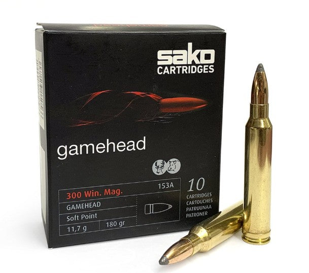 SAKO 300 WIN GAMEHEAD 180GR SOFT POINT