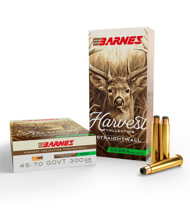 Barnes Harvest Collection 45-70 Govt 300gr Pro-Hunter Ammunition - 20 Rounds