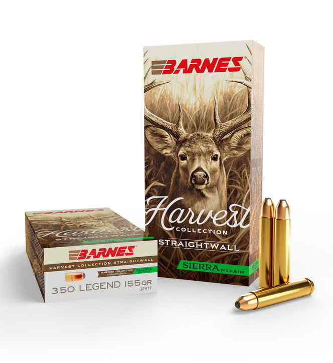 Barnes Harvest Collection 350 Legend 155gr Pro-Hunter Ammunition - 20 Rounds