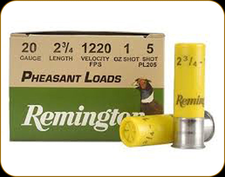 Remington PL205 20GA. 2.75" 2.75 Dram 1 Oz.#5 – R20018