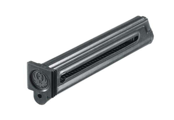 10-ROUND, BLUED, 22 LR RUGER MAGAZINE, MARK II