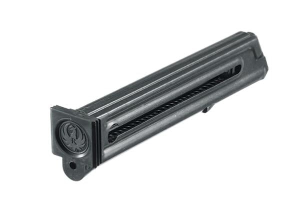 10-ROUND, E-NICKEL, 22 LR RUGER MAGAZINE, MARK III