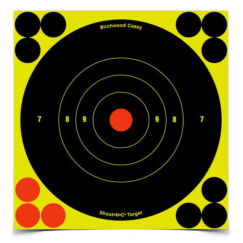 Birchwood Casey Shoot-N-C 6" Round B16 Target – 12 Pack