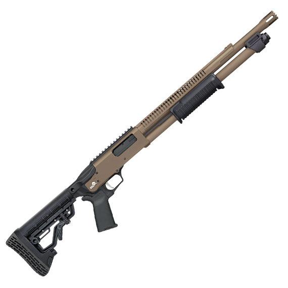 Mossberg 590R Tactical Standoff 12 Gauge 18.5" Barrel 5 Position Adjustable Stock F product image