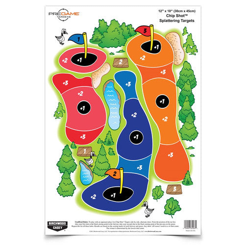 Birchwood Casey Dirty Bird Chip Shot Target – 8 Pack