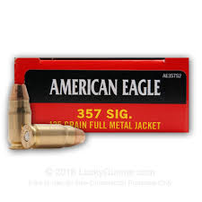 AMERICAN EAGLE 357 SIG. 125 GR FMJ-High Falls Outfitters