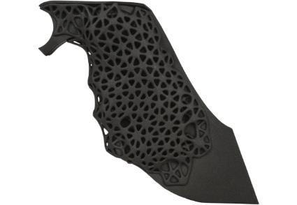 Anschütz BIONIC grip "XS" Lattice, size 6.5 Biathlon -left