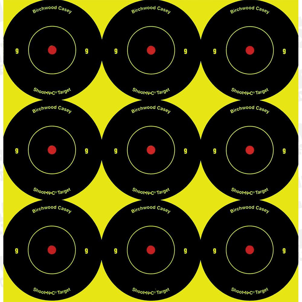 Birchwood Casey 2 Inch Round Shoot-&-C Pack Targets 34210-High Falls Outfitters